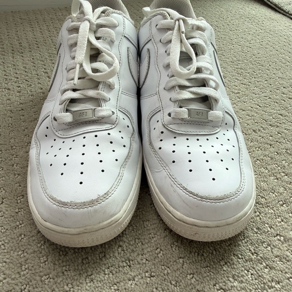 Nike Air Force 1 Low White Sneakers - Picture 8 of 13